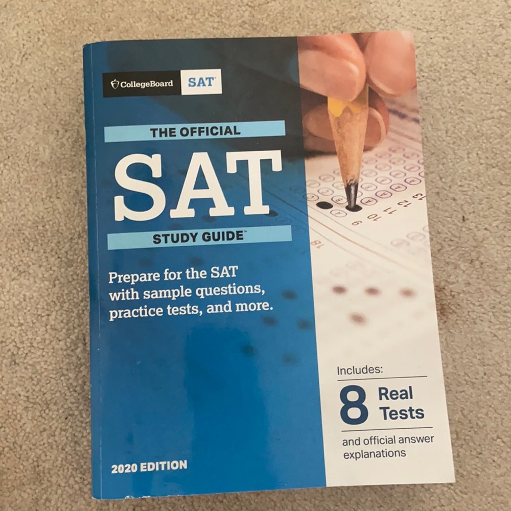SAT study book